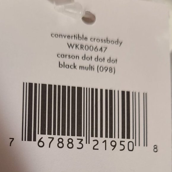 Kate Spade Carson Dot Dot Dot Convertible Crossbody - Picture 4 of 5